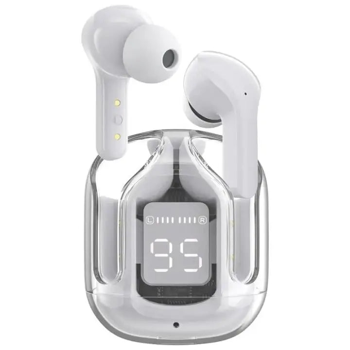 Air31 TWS Wireless Earbuds | Transparent Case | Touch Control | Bluetooth Earphones