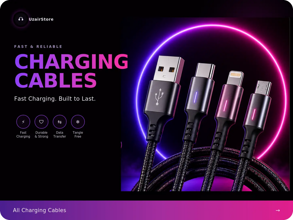 Charger & cables