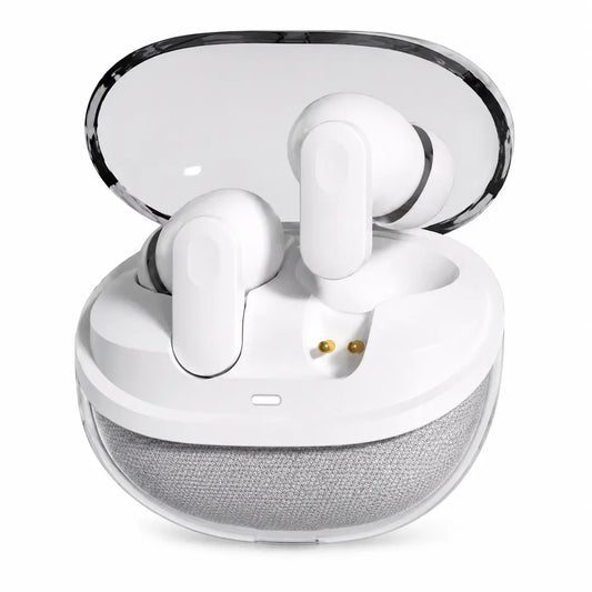 S50 TWS Wireless Bluetooth Earbuds V5.4 | Touch Control | Hi-Fi Stereo Sound | 30H Battery Backup | Charging Case