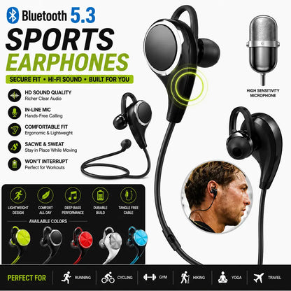 Orignal Wireless Headset Bluetooth Foldable On-Ear Headphone Wireless Earbuds Invisible Ultra Small Bluetooth Handfree for all cell phones