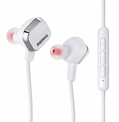 REMAX Wireless Neckband Earphones – Bluetooth Stereo Headset with Magnetic Earbuds