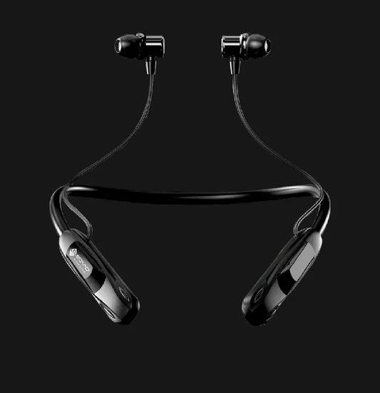 Black Wireless Neckband SOVO Urban SNB-425 Magnetic Touch Neckband
